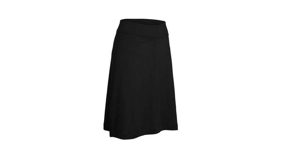 Icebreaker Villa Skirt Clearance - Women's-Black-X-Large