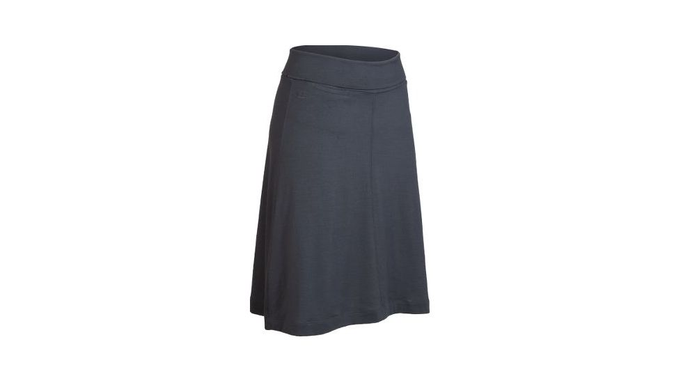 Icebreaker Villa Skirt - Women's-Pewter-X-Large