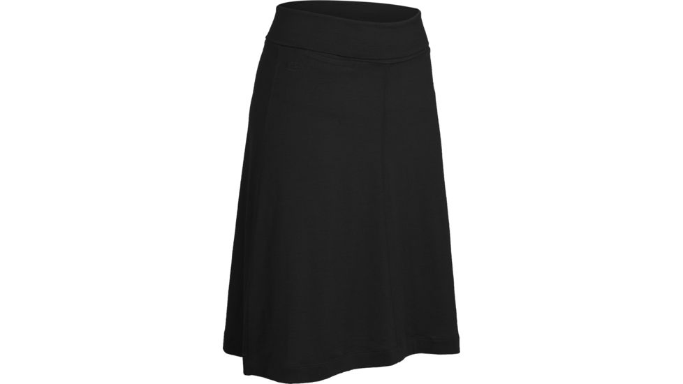 Icebreaker Villa Skirt - Womens-Black-Large