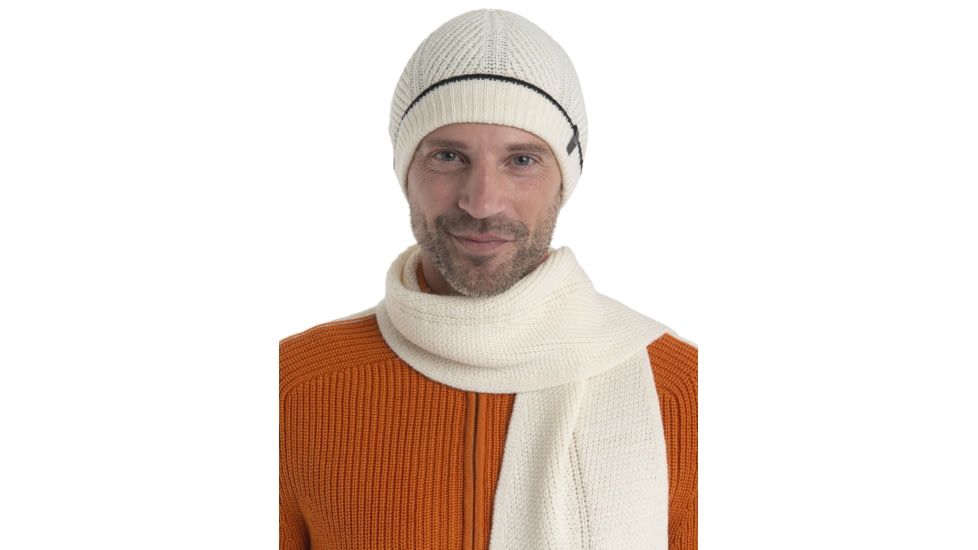 Icebreaker Waypoint Beanie, Undyed/Black, One Size, IB104886936OS