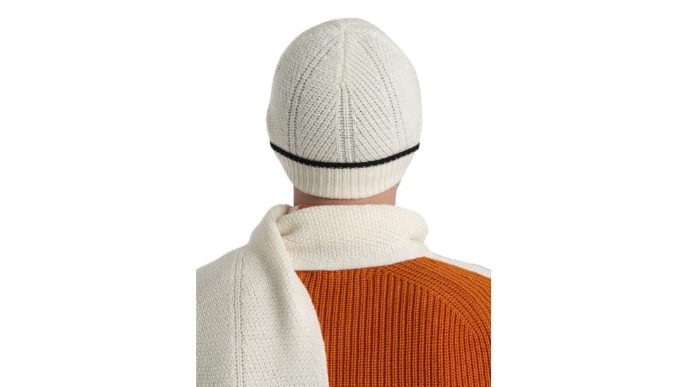 Icebreaker Waypoint Beanie, Undyed/Black, One Size, IB104886936OS