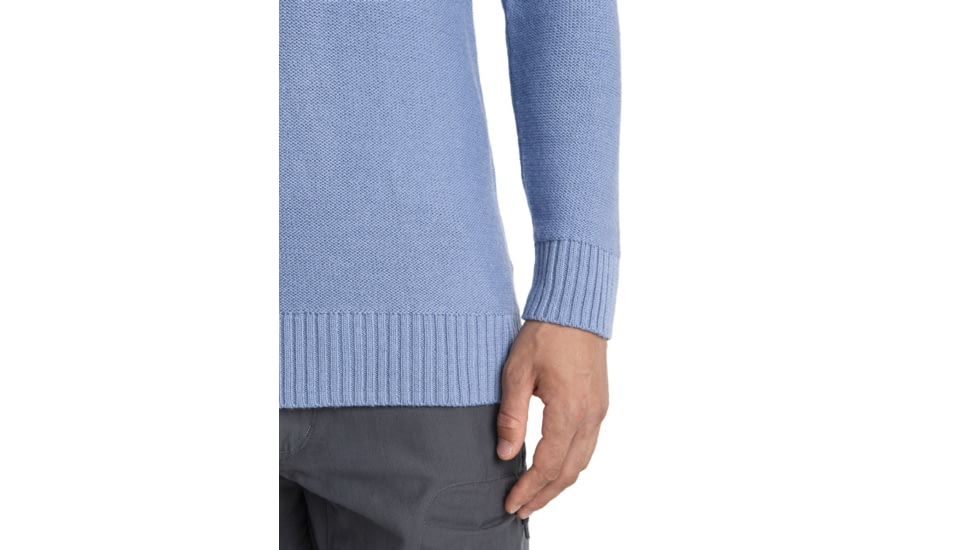 Icebreaker Waypoint Long Sleeve Half Zip Top - Mens, Kyanite, Large, IB104901885L