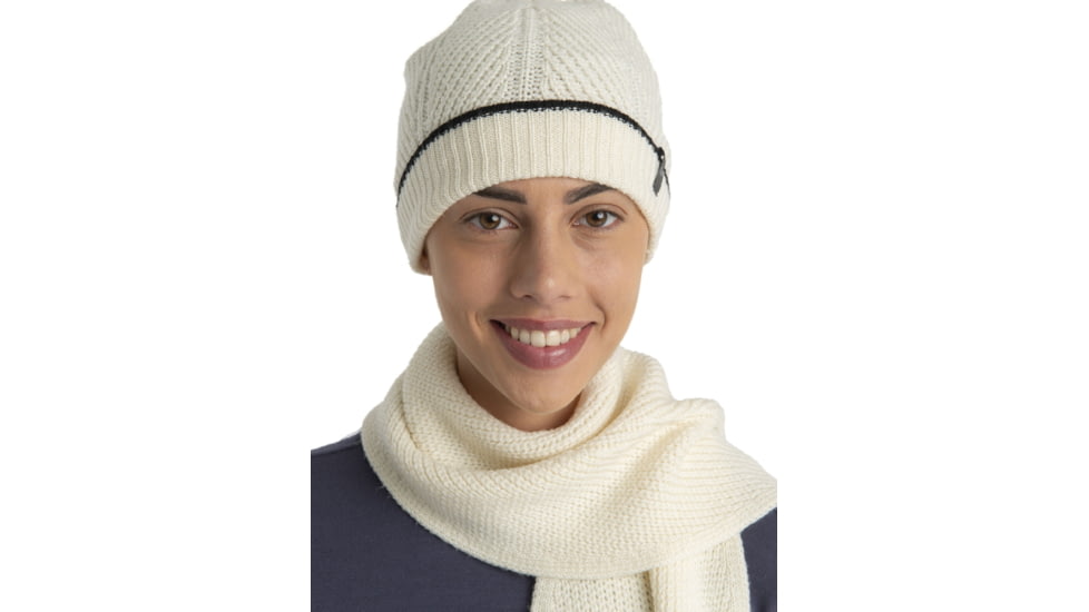 Icebreaker Waypoint Mittens, Undyed/Black, Small, IB104830936S