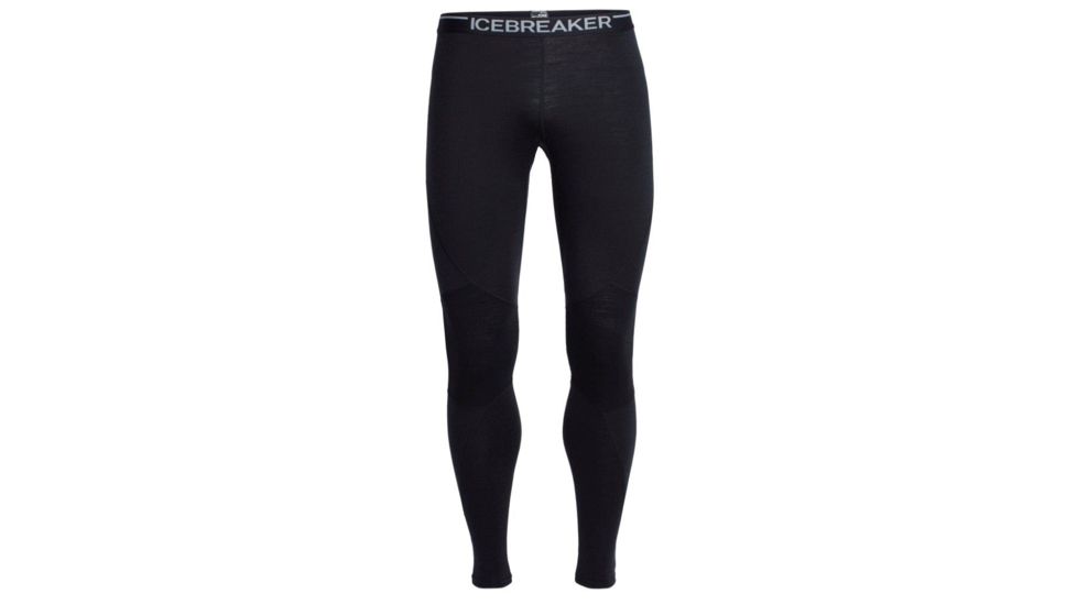 Icebreaker Winter Zone Leggings - Men's-Black-Small