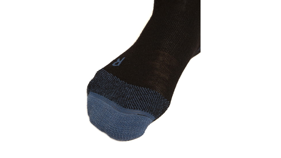 Icebreaker Women Merino Ski+ Light OTC, Black/Dawn/Graphite, M, IB0A573L03QM