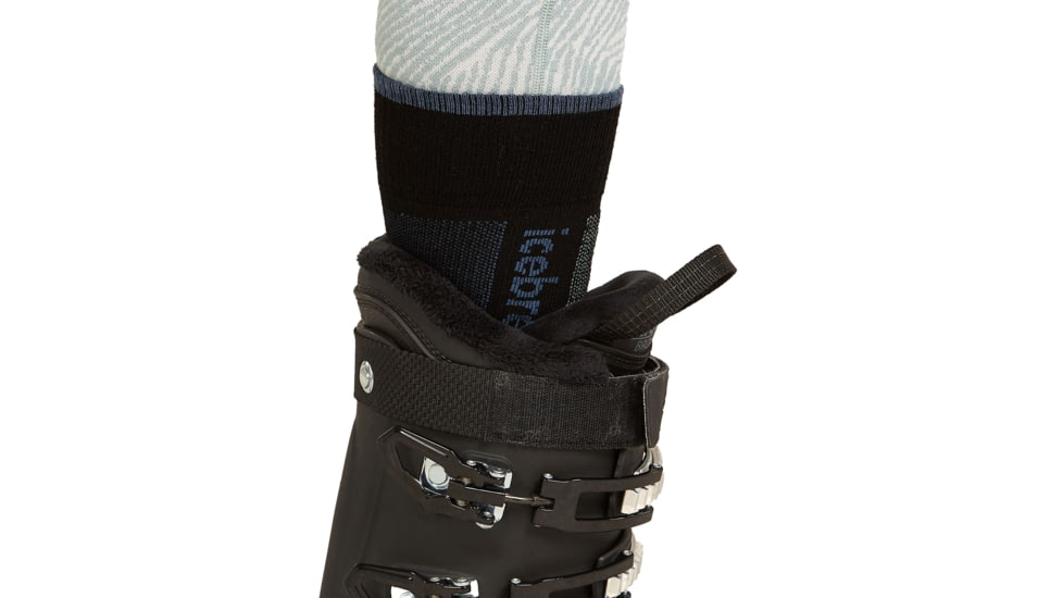 Icebreaker Women Merino Ski+ Light OTC, Black/Dawn/Graphite, M, IB0A573L03QM