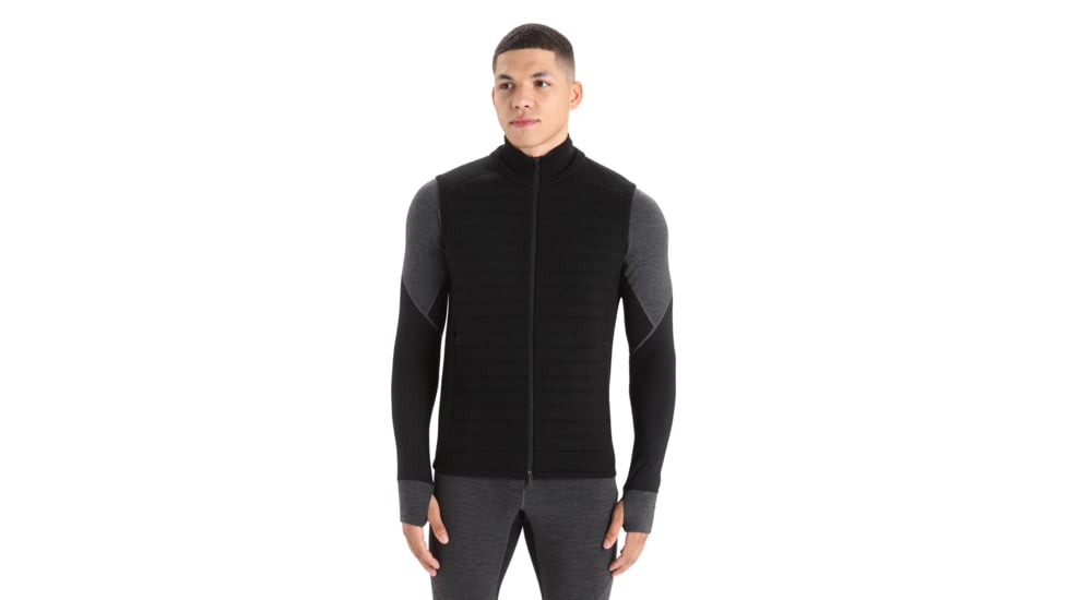 Icebreaker ZoneKnit Insulated Vest - Men's, Black, 2XL, IB0A56FB001XXL