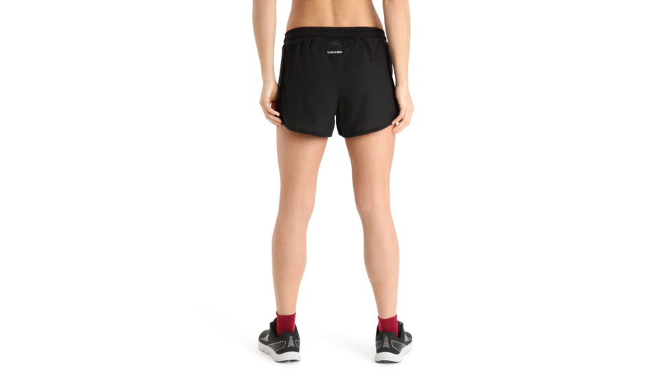 Icebreaker ZoneKnit Merino 3in Shorts Mens, Black, Medium, IB0A56KW001M