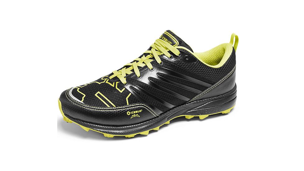 Icebug ANIMA2 BUGrip Trail Running Shoe - Men's-Black/Poison-8 US