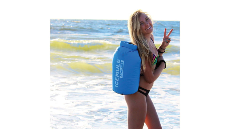 IceMule Coolers Classic Medium Cooler, 15 Liters, Blue, 1005-BLUE