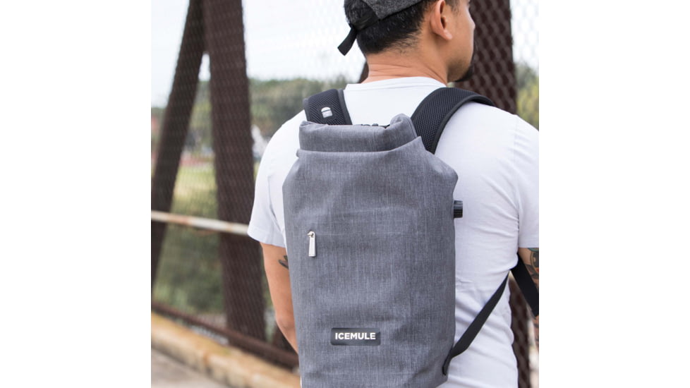 IceMule Coolers Jaunt Cooler, 9 Liters, Snow Grey, 1007-SG