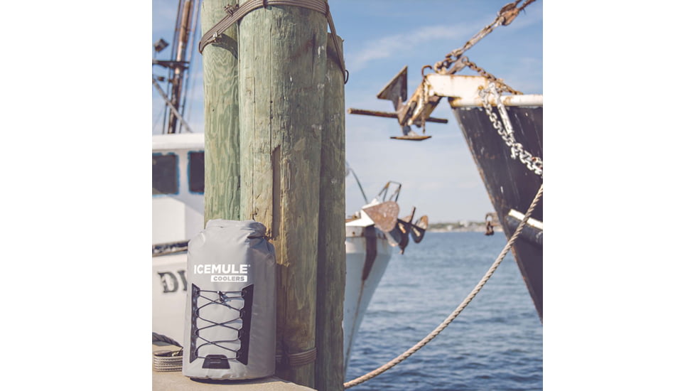 IceMule Coolers Pro X Large Cooler, 33 Liters, IceMule Grey, 1015-Grey