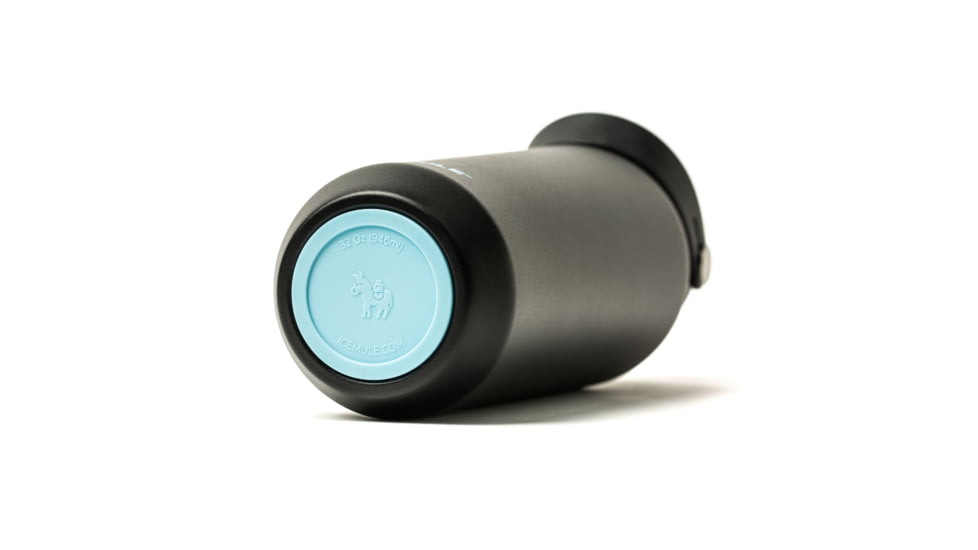 IceMule Coolers Sports Bottle, 32oz, Black, 1423-BK