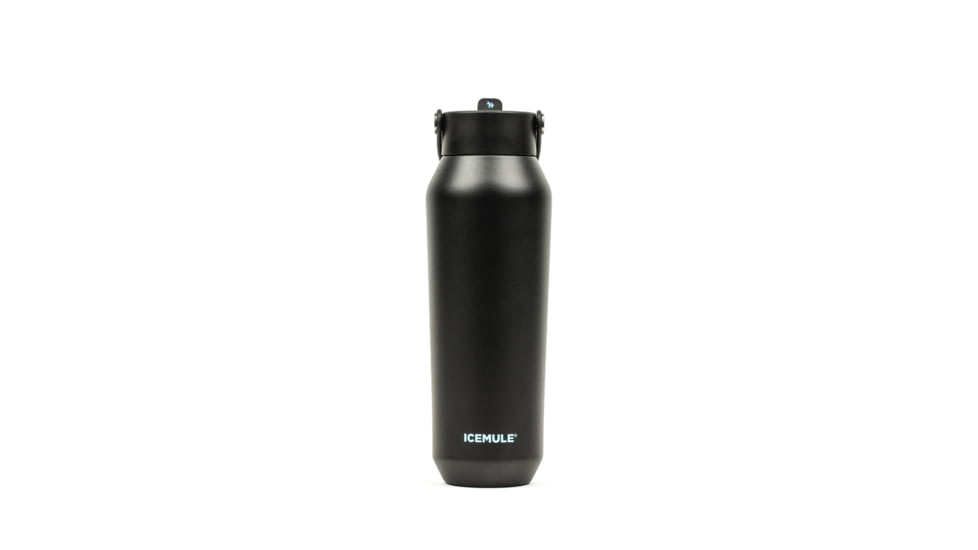 IceMule Coolers Sports Bottle, 32oz, Black, 1423-BK