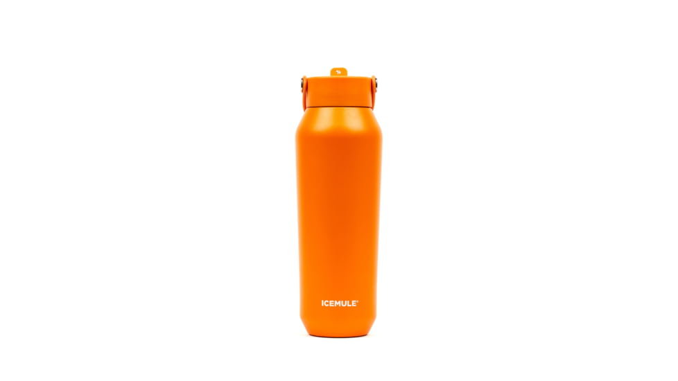 IceMule Coolers Sports Bottle, 32oz, Blaze Orange, 1423-BO