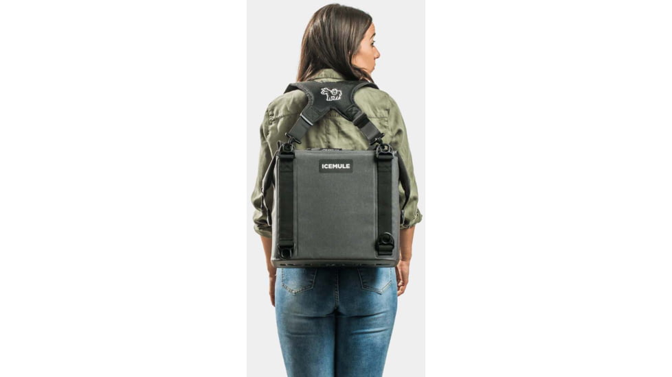 IceMule Coolers Traveler Cooler, 25 Liters, Snow Grey, 1603-SG