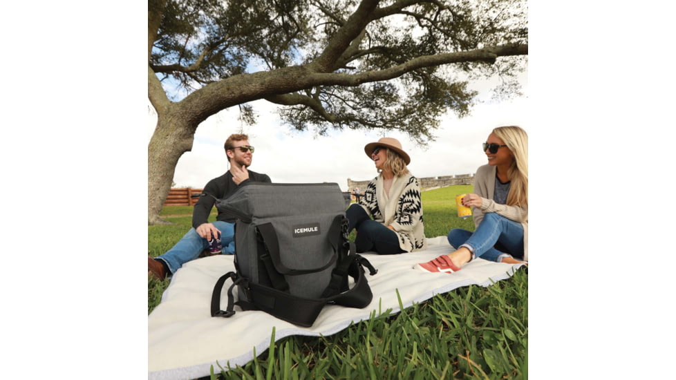 IceMule Coolers Traveler Cooler, 25 Liters, Snow Grey, 1603-SG