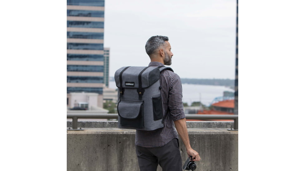 IceMule Coolers Urbano Cooler, 30 Liters, Grey, 1700-SG