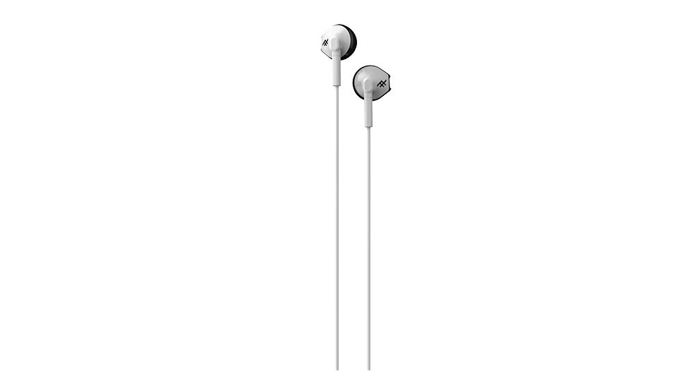 ifrogz Audio InTone Earbud w/ Mic, White, IFR-55030