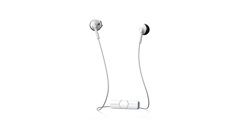 ifrogz Audio InTone Earbud w/ Mic, White, IFR-55030