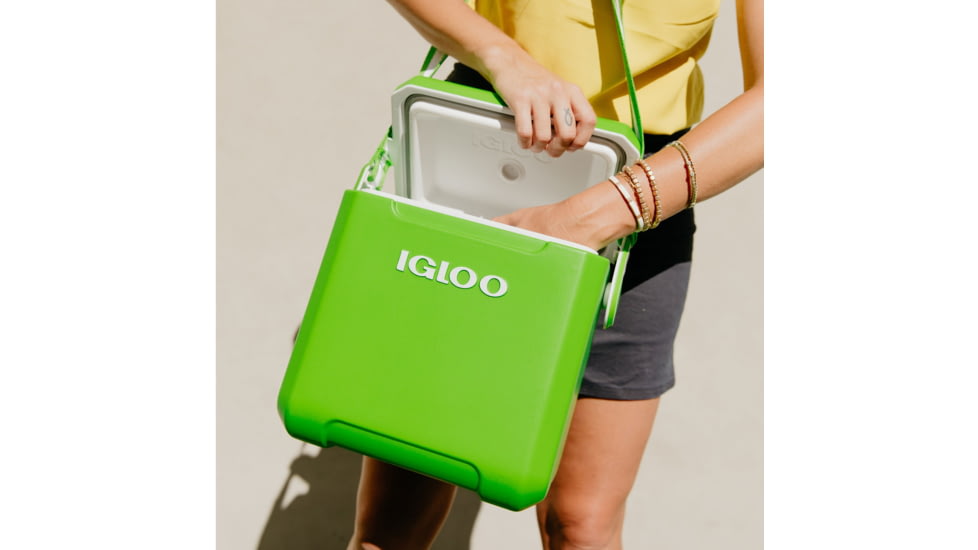 Igloo 11 Qt Tag-A-Long Too Cooler, Green, 00032655