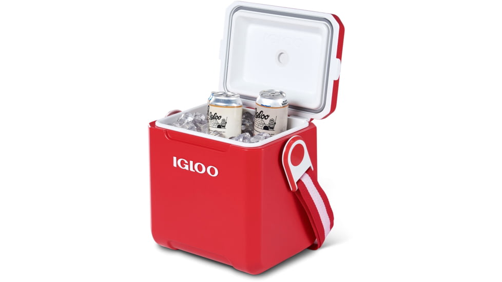 Igloo 11 Qt Tag-A-Long Too Cooler, Red, 00032657