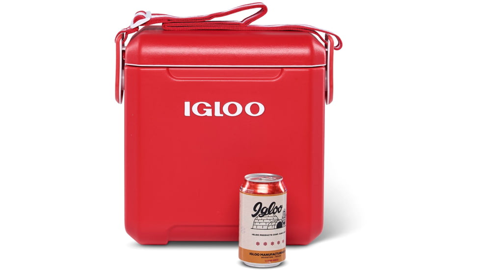 Igloo 11 Qt Tag-A-Long Too Cooler, Red, 00032657