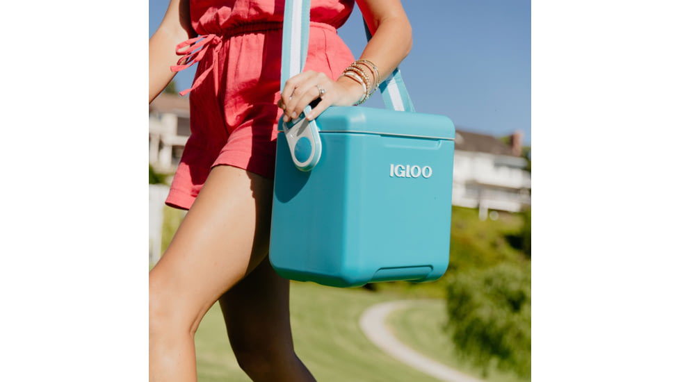 Igloo 11 Qt Tag-A-Long Too Cooler, Turqoise, 00032653