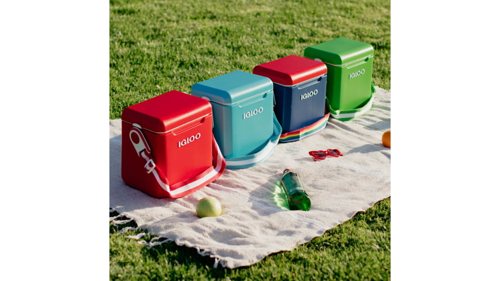 Igloo 11 Qt Tag-A-Long Too Cooler, Turqoise, 00032653