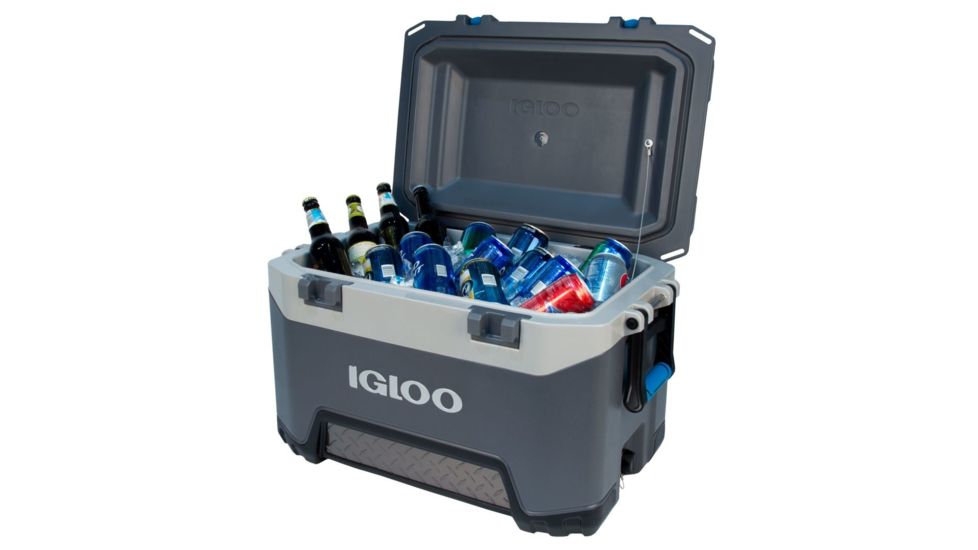 Igloo Bmx Cooler, 52 Qt, Carbonite/Gray 00049783