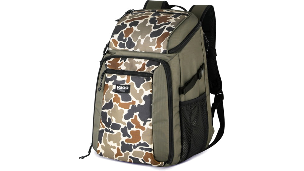 Igloo Gizmo Backpack Outdoorsman Cooler, Olive Camo, 00064628