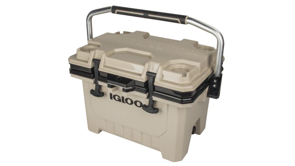 Igloo Imx Cooler, 24 Qt, Tan/Black 00049857