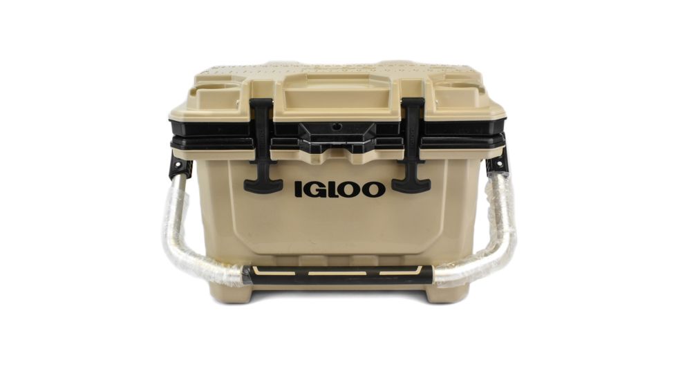 Igloo Imx Cooler, 24 Qt, Tan/Black, 00049857
