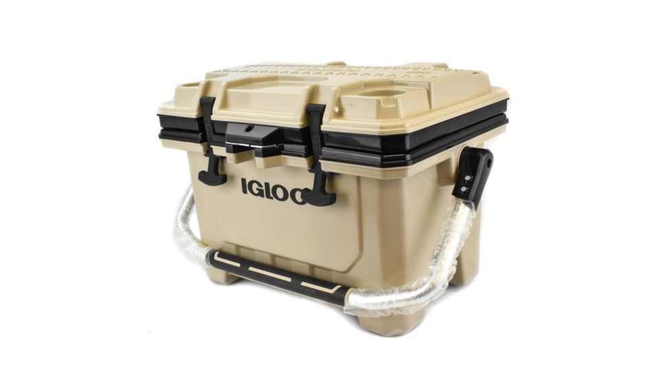 Igloo Imx Cooler, 24 Qt, Tan/Black, 00049857