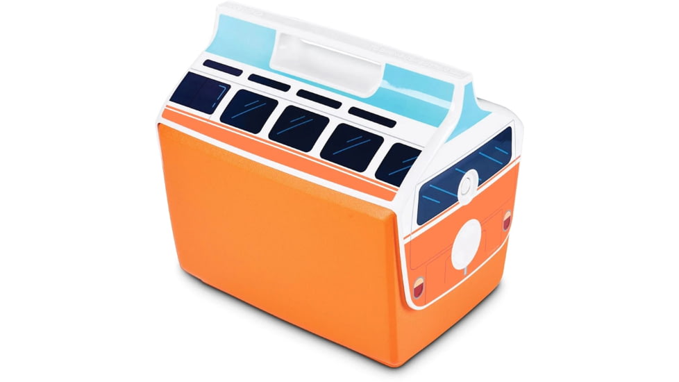 Igloo Limited Edition Playmate Classic Vw Orange Bus Cooler, Volkswagen, 14 Qt, 00048628