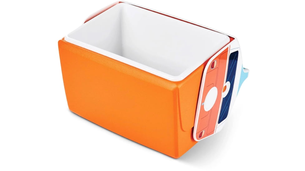 Igloo Limited Edition Playmate Classic Vw Orange Bus Cooler, Volkswagen, 14 Qt, 00048628