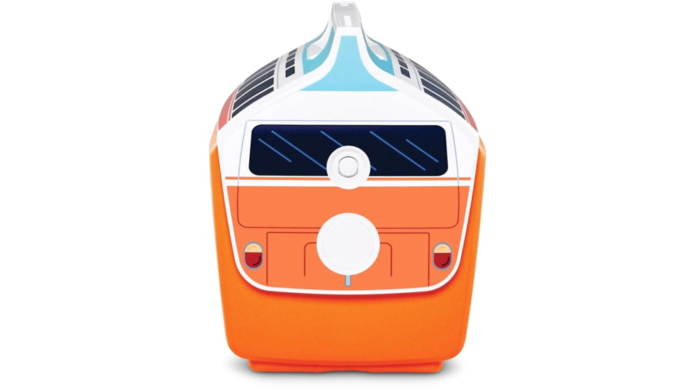Igloo Limited Edition Playmate Classic Vw Orange Bus Cooler, Volkswagen, 14 Qt, 00048628