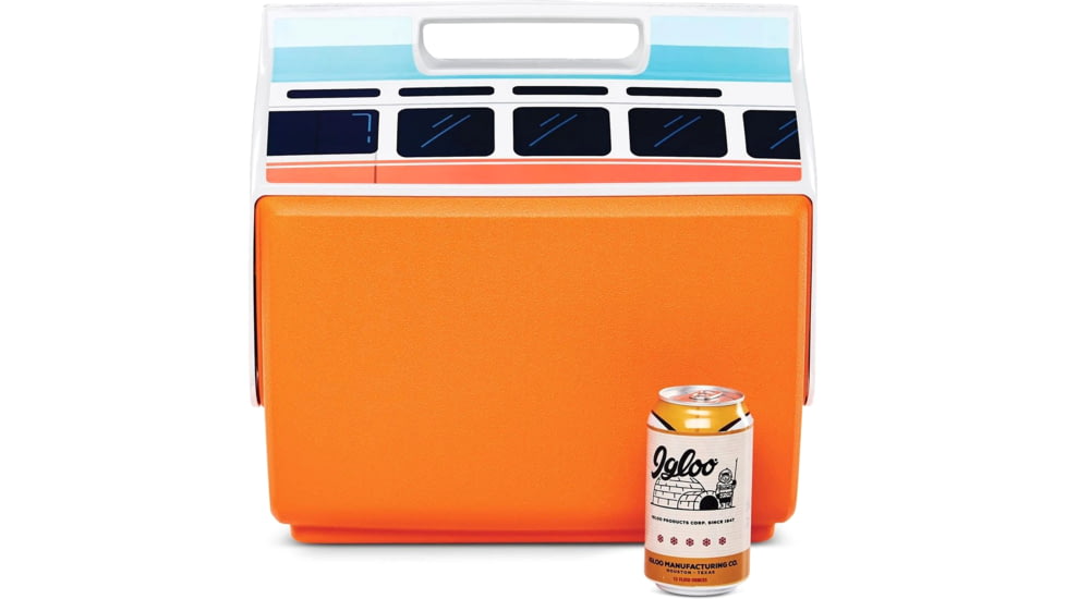 Igloo Limited Edition Playmate Classic Vw Orange Bus Cooler, Volkswagen, 14 Qt, 00048628