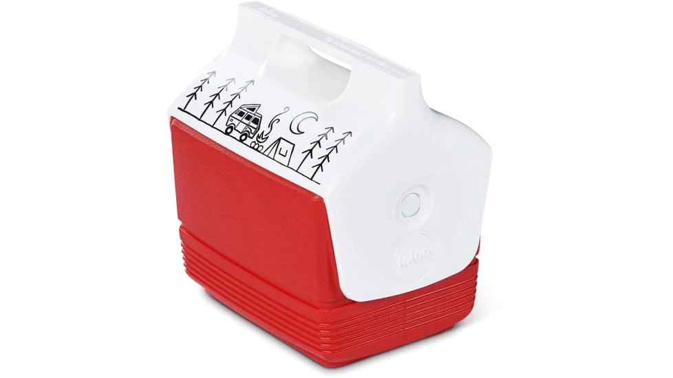 Igloo Limited Edition Playmate Mini David Rollyn Camper Van Cooler, Volkswagen, 4 Qt, 00048636
