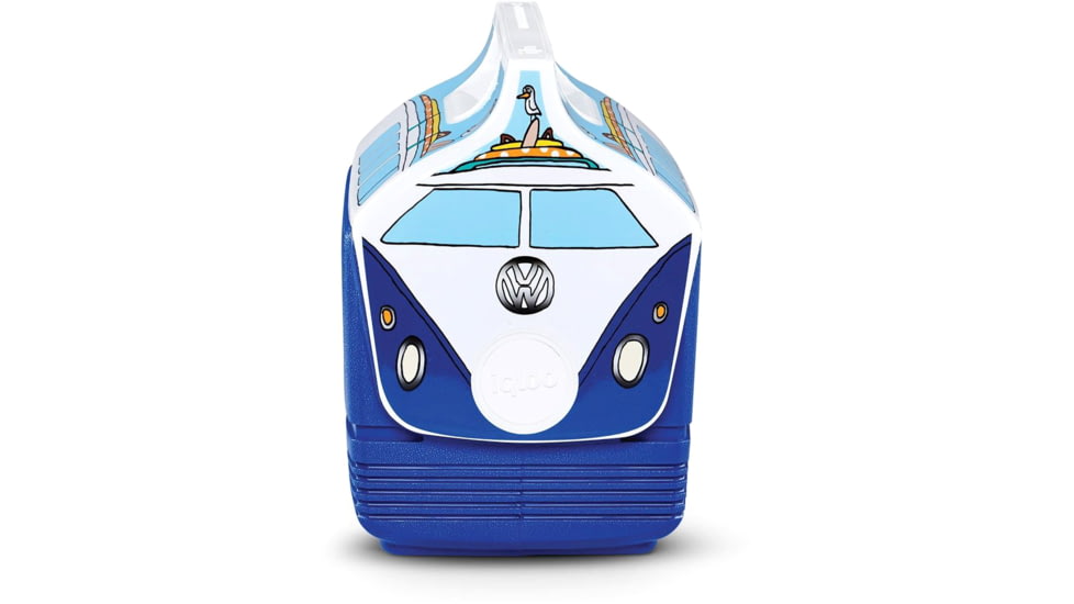 Igloo Limited Edition Playmate Mini Vw Blue Van Cooler, Volkswagen, 4 Qt, 00048619