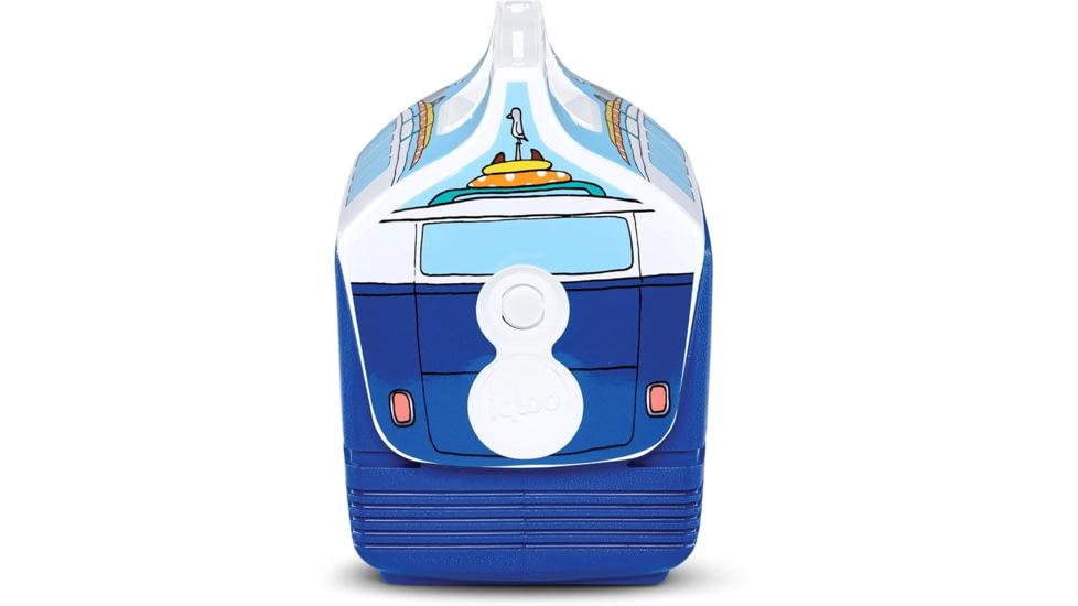 Igloo Limited Edition Playmate Mini Vw Blue Van Cooler, Volkswagen, 4 Qt, 00048619