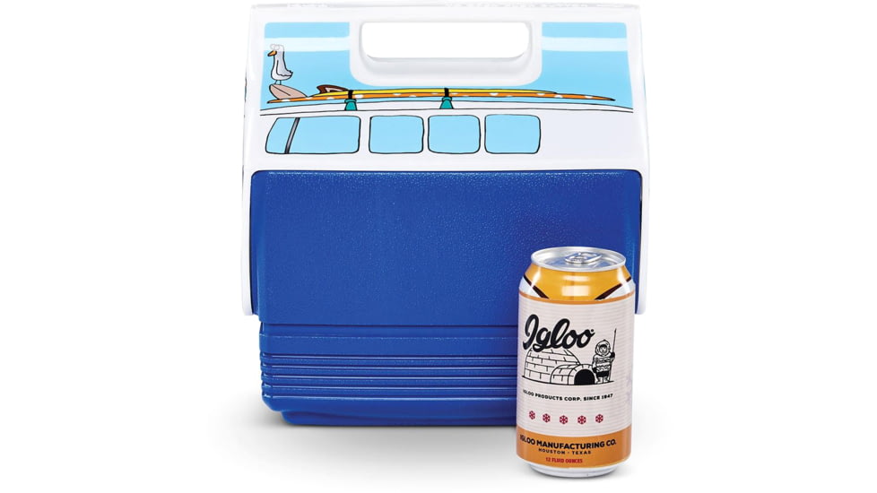 Igloo Limited Edition Playmate Mini Vw Blue Van Cooler, Volkswagen, 4 Qt, 00048619