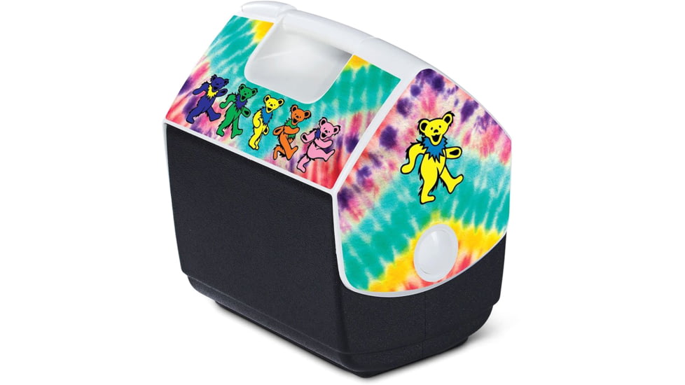 Igloo Limited Edition Playmate Pal Dancing Bears Cooler, Grateful Dead, 7 Qt, 00048804