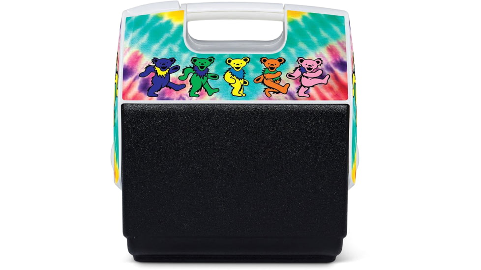 Igloo Limited Edition Playmate Pal Dancing Bears Cooler, Grateful Dead, 7 Qt, 00048804