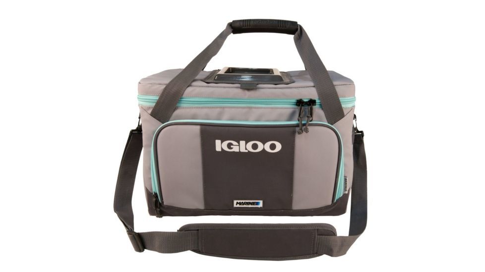 Igloo Marine Ultra Cooler/Coast Bag, 46-Can, Gray/Seafoam, 00062891
