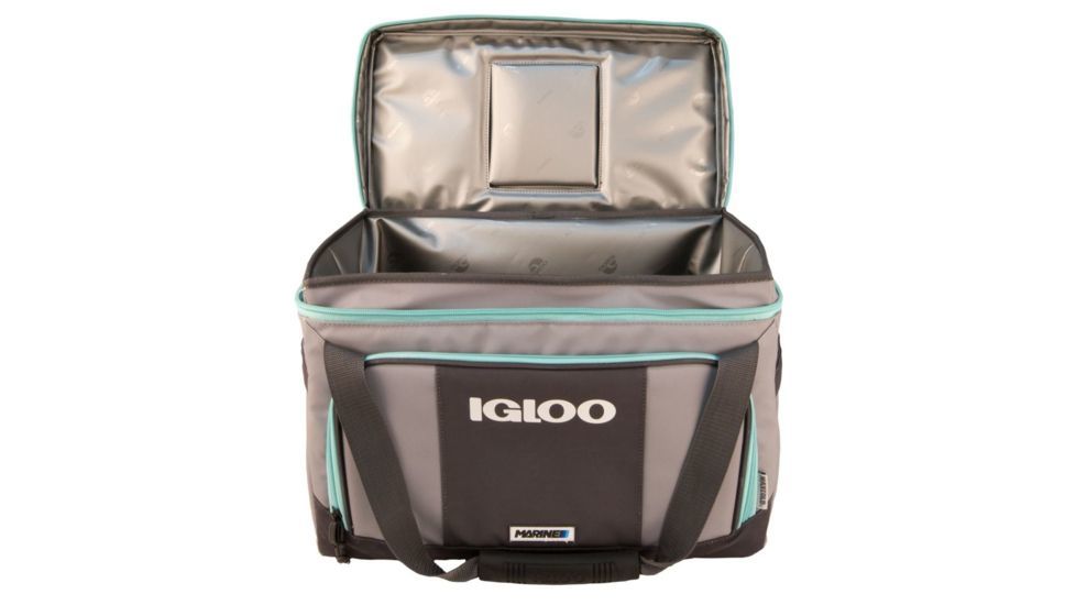 Igloo Marine Ultra Cooler/Coast Bag, 46-Can, Gray/Seafoam, 00062891