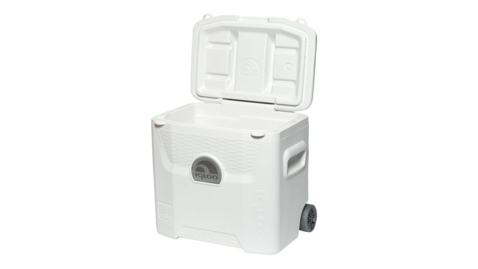 Igloo Marine Ultra Quantum Cooler, 28 Qt, White/Black 00045929