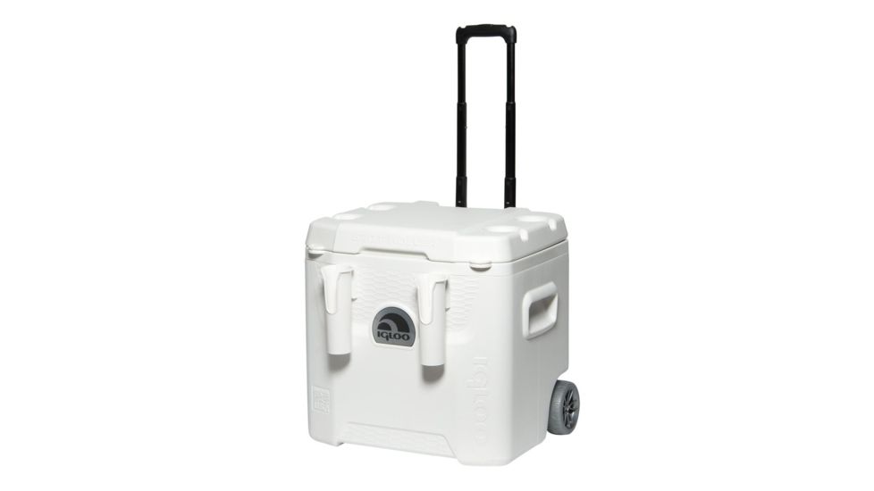 Igloo Marine Ultra Quantum Cooler, 52 Qt, White/Black 00045931