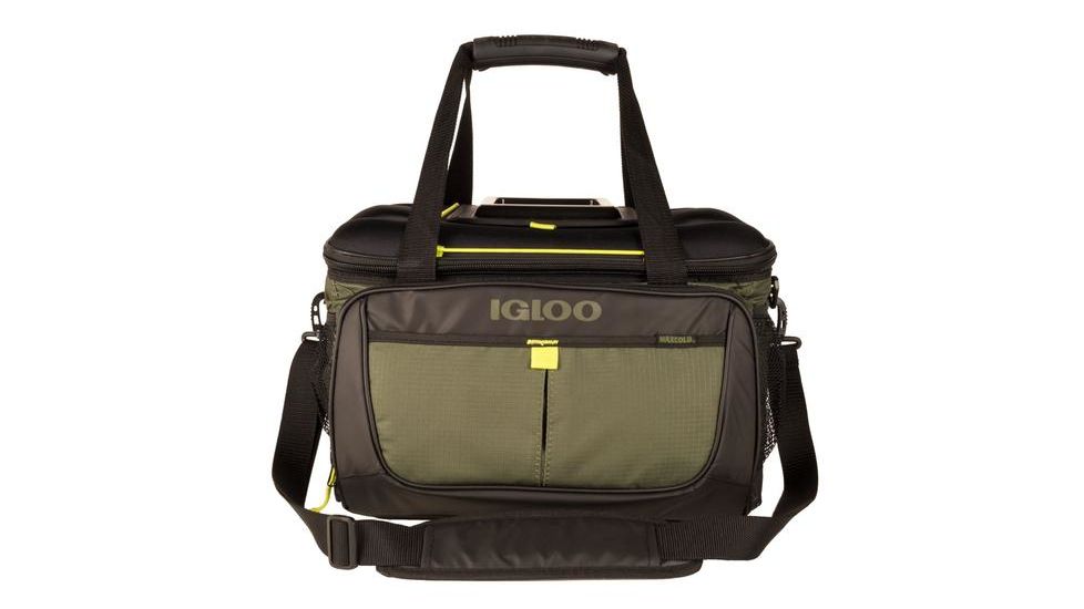 Igloo Outdoorsman Collapsible Cooler Bag, 50-Can, Tank Green/Black 00063051