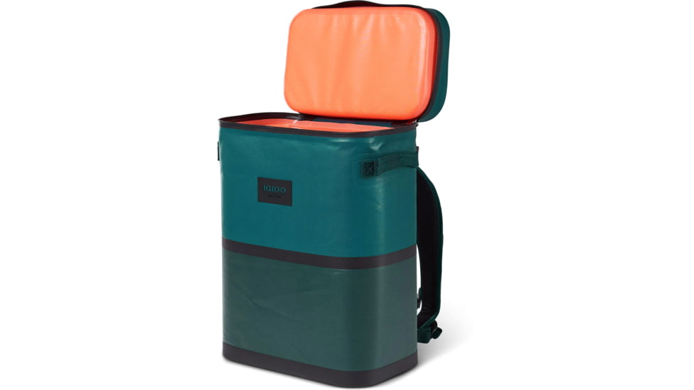 Igloo Reactor Lid Backpack 24 Cooler, Spruce, 00065596